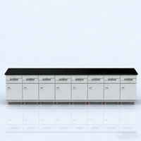 Nuevo Banco de Laboratorio Modular Personalizado 24-SYBQ85M, Moderno, Totalmente de Acero, para Uso en Hospitales y Escuelas, con Opciones de Encimera, Muebles de Laboratorio OEM