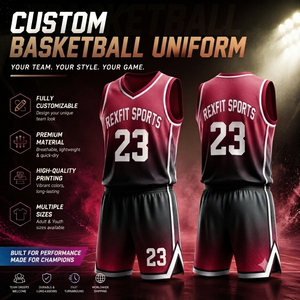 Uniforme de Baloncesto Personalizado, Conjunto de Camiseta y Pantalones Cortos Sublimados, Ropa Deportiva Transpirable, Nombre, Número y Logotipo Personalizados, OEM - Product Image 1
