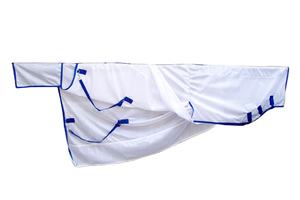 240 GSM tapis de feuille de mouche tapis de cheval de maille de haute qualité vente chaude tapis d'été couvertures de cheval couleurs assorties toutes les tailles - Product Image 4