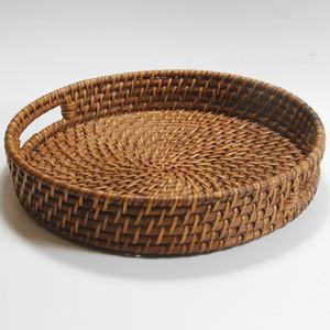 ถาดหวายไม้ไผ่สานด้วยมือสำหรับเสิร์ฟอาหารในราคาสมเหตุสมผลผู้จัดจำหน่ายในเวียดนาม - Product Image 1