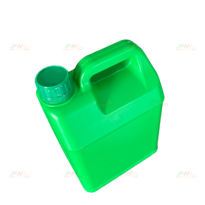 Envase Cuadrado Verde de HDPE de 5000 ml (5 Litros) con Tapa de Rosca de 42.5 mm para Productos Químicos, de Vietnam, PHLPlasticCo - Product Image 3