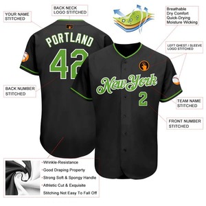 <b>Custom</b> Black Neon Green White Womens <b>Softball</b> Jersey Breathable Moisture Wicking Team Sportswear Wholesale Athletic <b>Uniforms</b> - Product Image 2