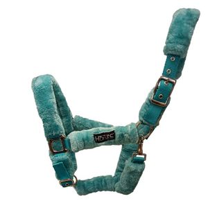 Licou en matériau PP ultra-doux et réglable HT-111 ZEN HORSE WORLD moelleux et confortable avec sangle PP et fourrure Teddy douce - Product Image 3