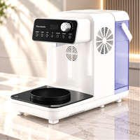 Cuisinière à induction électrique automatique pour nouilles instantanées, écran tactile numérique, contrôle de la température, 3000-5000W, chauffage par convection, silencieuse
