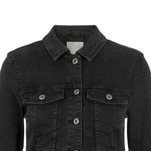Veste en jean tendance streetwear, tissu en coton confortable pour un look décontracté, idéale pour les voyages et le quotidien - Product Image 5