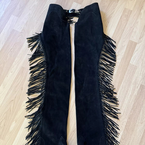 Custom Made Cow Leather Horse <b>Riding</b> Western <b>Chaps</b> Full Length Equestrian Gear Wholesale Premium Quality at Fair Prices - Product Image 4