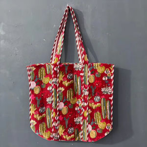 Sac fourre-tout en coton personnalisé pour femme, couleur unie, multicolore, fermeture éclair durable, tendance, léger, plage, voyage, portable, hiver - Product Image 1