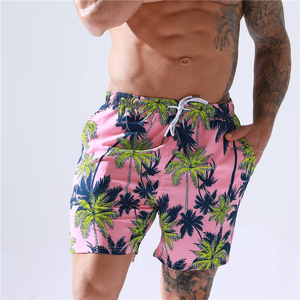 Quick Dry Workout Jogging Gym Fitness Sport <b>Elastic</b> Waist Solid Short Athletic Mens Running Shorts - Product Image 5
