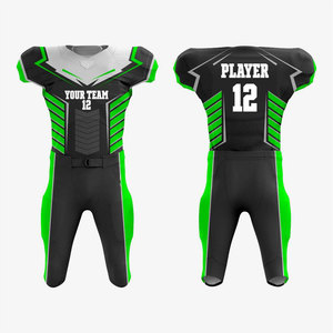 Uniforme de football américain respirant OEM, vêtements de sport pour équipe professionnelle, impression par sublimation, uniforme de football américain personnalisé - Product Image 1