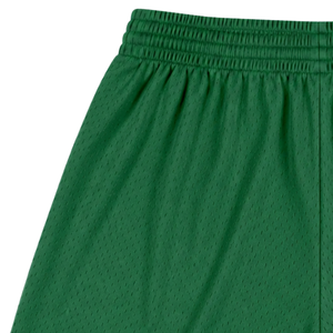 <b>Men</b> Green <b>White</b> Sublimated Mesh Basketball <b>Shorts</b> Lightweight Polyester Sportswear Team Match <b>Shorts</b> Competition Training - Product Image 5