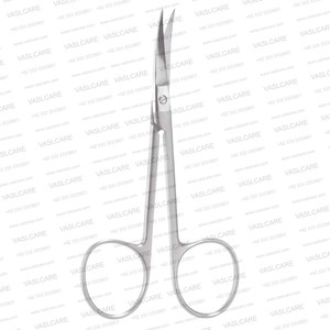 Tijeras de plástico Sealy de 4-3/4 (12 cm) con punta fina de acero inoxidable para disección nasal, para rinoplastia y otorrinolaringología, de Vaslcare - Product Image 3