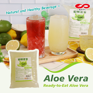 Gránulos de Aloe Vera Premium de Vietnam KEIFU, 1 kg, Certificación HALAL, Cobertura Verde para Postres, Ideal para Té de Burbujas, Viene en Bolsa - Product Image 3