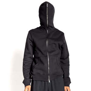 Ensembles de costumes pour hommes à fermeture éclair intégrale, best-sellers du printemps, nouvelle collection, en coton et polyester, streetwear 2026, teint uni, chauds, coupe ample, décontractés - Product Image 1