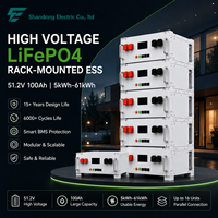 Système de stockage solaire 200 kWh, batterie LiFePO4, protection IP21, armoire BESS commerciale avec BMS intelligent, unité d'alimentation de secours, kit extérieur