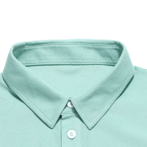 Nuevo Diseño de Polo para Hombre, Venta Directa de Fábrica, Logotipo e Impresión Personalizados, Polo Cómodo de Corte Ajustado para Hombre - Product Image 4
