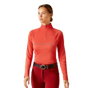 เสื้อขี่ม้าแบบสั้น แขนสั้น ระบายอากาศดี ซับเหงื่อ แห้งเร็ว ผ้าคูลแม็กซ์ ยืดหยุ่น พร้อมโลโก้สั่งทำได้ - Product Image 1