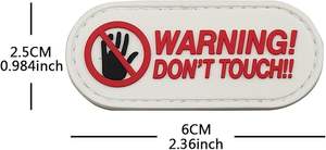 Parche Personalizable de PVC Suave con Logotipo 3D, Diseños de Flores, Corazones y Alfabeto para Ropa - Product Image 5