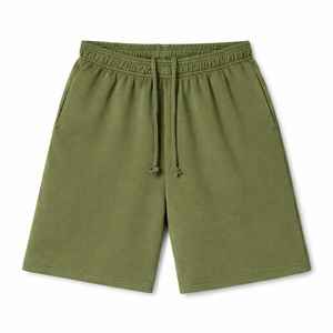 Pantalones Cortos de Felpa Francesa para Hombre, de Primera Calidad, Fabricación al por Mayor, Logotipo Personalizado, Impresión Serigrafiada, Ropa Urbana - Product Image 6