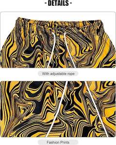 Pantalones Cortos Deportivos para Hombre, Tallas Grandes 4XL-7XL, Sublimados, Transpirables, de Secado Rápido, Poliéster/Algodón, Estilo Urbano, para Baloncesto - Product Image 5