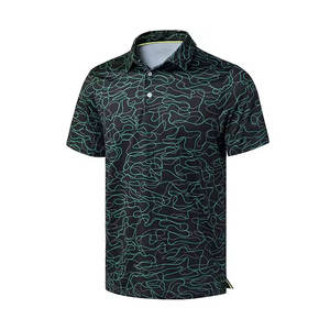Polo homme de haute qualité en sublimation, respirant, en polyester, pour le tennis et l'entraînement en salle de sport - Product Image 1
