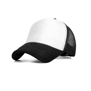Sombrero de camionero de diseño personalizado de algodón para adultos bordado personalizado 6 paneles nueva moda verano OEM al aire libre malla gorras de camionero de alta calidad - Product Image 3
