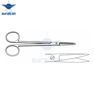 Tijeras Quirúrgicas Joseph de 15 cm, Rectas, Delicadas, de Acero Inoxidable Reutilizables para Rinoplastia, ORL, Cirugía Plástica, Cosmética y Microcirugía - Product Image 5