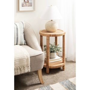 Decorative Wooden <b>Side</b> <b>Table</b> For Apartment Bedroom Furniture And Elegant <b>Small</b> Space Interior Styling - Product Image 2