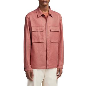 Chemises pour hommes de haute qualité en gros, veste en flanelle surdimensionnée, chemise à carreaux en coton chaud à boutons, manches longues, décontractée, hiver, logo personnalisé - Product Image 3