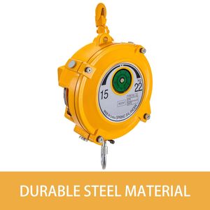 Ammortizzatore a Molla Regolabile per Utensili, Lunghezza 1,5m, Capacità 15-22kg, con Gancio e Cavo Metallico - Product Image 2