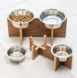 Comedero para Mascotas de Madera y Metal, la Mejor Empresa de Fabricación, Crea Tu Propio Logotipo en Tus Productos - Product Image 5