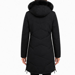 Chaqueta Parka Térmica Impermeable para Mujer con Tela de Poliéster Resistente, Diseño Cortavientos y Cintura Ajustable - Product Image 2
