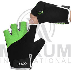 Guantes de Ciclismo Unisex de Medio Dedo, Antideslizantes, con Almohadilla Antigolpes para Hombres y Mujeres, para Ciclismo, Fitness y Montaña - Product Image 2