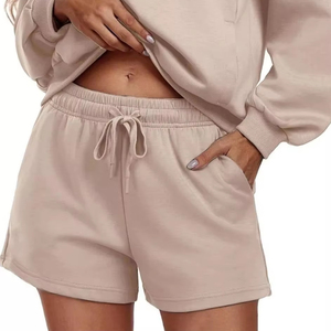 Shorts Deportivos de Verano para Mujer 2026, Color Sólido, Transpirables, Ecológicos, Suaves al Tacto, Material de Algodón, Calidad Premium - Product Image 1