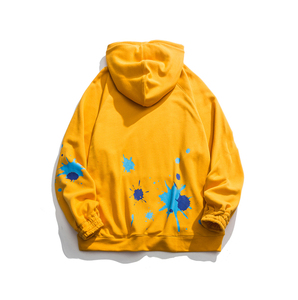 Sudadera con capucha Glory Custom Screen Print Acid Wash, de algodón de primera calidad, estilo oversized, para streetwear, unisex. - Product Image 5