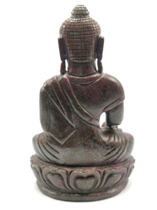 Ruby Kyanite Buddha Sculpture-Handmade Polished Carving 10 Inches (4.59kg)-Crystal/Reiki Healing <b>Art</b> Model SCC6079 - Product Image 3