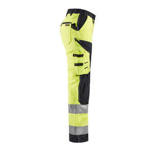 Pantalon de travail de sécurité en rayonne haute visibilité anti-plis pour hommes, personnalisable avec logo et couleur, vente chaude - Product Image 2