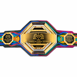 Cinturón de Campeonato Personalizado TREASURES IMPEX, Regalo Promocional Coleccionable de Metal para Campeones de Torneos - Product Image 1