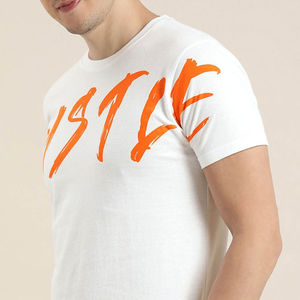 T-shirt pour homme personnalisé, meilleur design, tissu 100% coton, style vintage, marque privée, surdimensionné, respirant, séchage rapide, écologique - Product Image 5