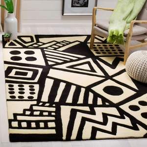 Alfombra de oración de lana de algodón marroquí de lujo moderno Alfombra cuadrada bordada suave y sedosa antideslizante a precio barato - Product Image 6