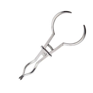 Pinces à diaphragme en caoutchouc manuelles légères argentées 17 cm en acier inoxydable CE ISO Fabricant OEM Java Surgical - Product Image 1