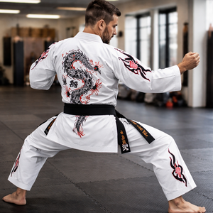 Fabricante OEM de Karate Gi Personalizado al por Mayor Directo de Fábrica para Entrenamiento de Artes Marciales - Product Image 6