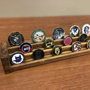 Soporte de Madera para Monedas de Colección, Exhibidor de Monedas, Base de Madera para Monedas Coleccionables - Product Image 1