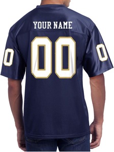 American Football Jersey Manufacturer Polyester <b>Mesh</b> <b>Screen</b> Printing OEM Custom Design Breathable Durable Team Sportswear - Product Image 2