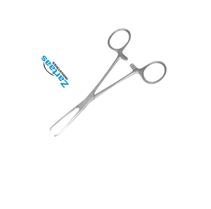 Pinces à tissus manuelles Allis en acier inoxydable de haute qualité, 19 cm, 5x6 dents, instruments chirurgicaux - Product Image 5