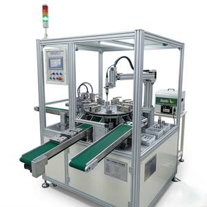 Machine d'assemblage automatique à grande vitesse pour roulettes médicales avec moteur à engrenages PLC pour l'assemblage de roulements de roues - Product Image 1