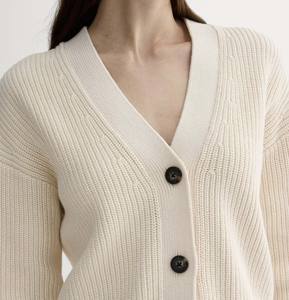 Suéter de Punto Acanalado Vertical para Mujer - Jersey de Invierno Estilizador - Suave, Cálido, de Color Liso, Transpirable y a la Moda - Product Image 6