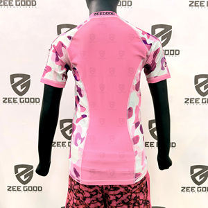 Rashguard personnalisé à manches courtes pour hommes, femmes et enfants, pour la natation et le BJJ, avec sublimation marine - Product Image 6