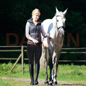 Pantalones de Montar para Mujer con Agarre de Silicona, Cintura Alta, Tela Elástica, Cómodos para Montar a Caballo - Product Image 6