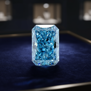 Diamant Radiant de 8,07 carats certifié IGI, SI1, nouveau diamant cultivé en laboratoire, non monté - Product Image 3