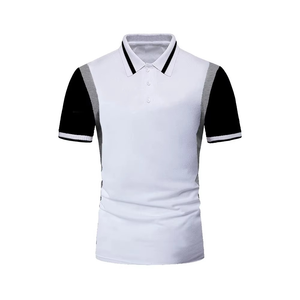 Polo de Manga Corta para Hombre, a la Moda, Estilo Urbano, Precio al por Mayor, Diseño Personalizado, Logotipo Personalizado, Transpirable, para Uso Diario en Verano - Product Image 5